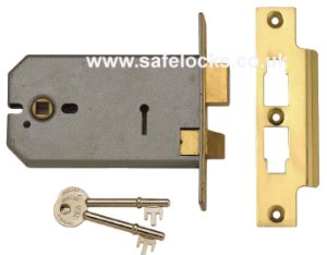 Union 2077 3 Lever Horizontal Mortice Lock